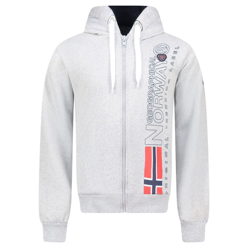 Geographical Norway Fogora DB 100 M sweatshirt WZ3066H/GN-Blended Gray Clothing/Outdoor/Geographical Norway Your Sports Performance