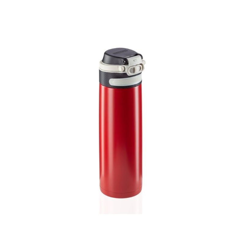 Flip thermal mug 600 ml, red 3273 LEIFHEIT AGD - Produkty/Termosy i kubki termiczne Your Sports Performance