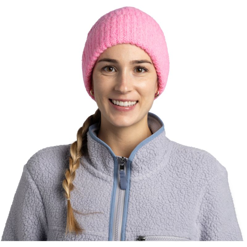 BUFF KNITTED BEANIE IRNA CORAL PINK Hat