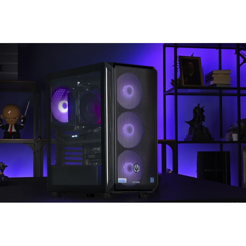 Actina ENDORFY 14400F/32GB/1TB/ArcB580/600W/W11H Komputery/Komputery Gaming Actina Your Sports Performance
