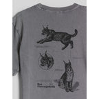 Women's loose T-shirt with print 4F 4FKAW26TTSHF4506-26S