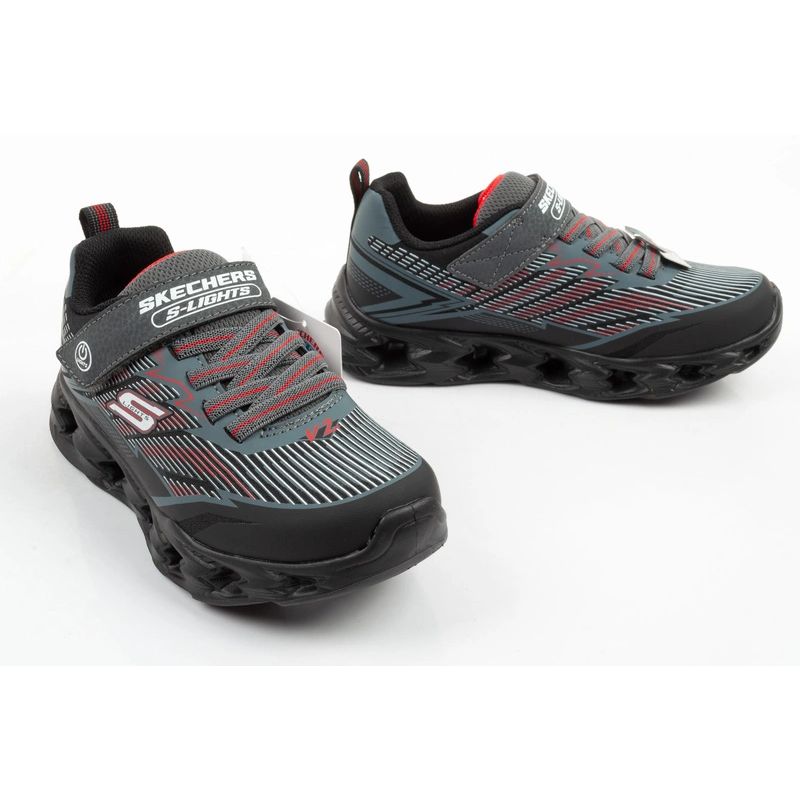 Skechers Veltrox 2.0 LED Children's Sports Shoes for Boys with Velcro