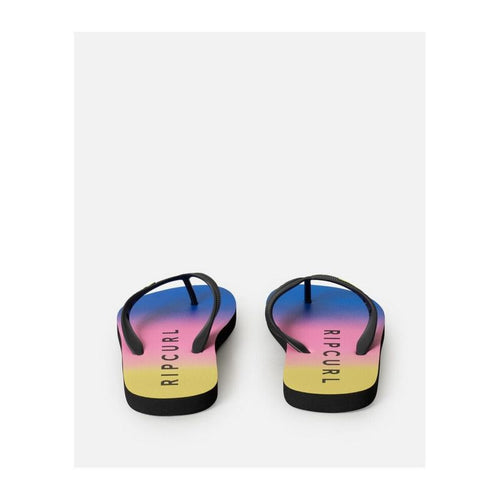 RIP CURL Lazed Fade Bloom Open Toe Beach Flip-Flops - Bo Turquoise