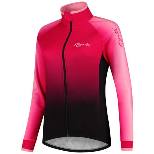 Rogelli Women's Winter Jacket GLOW Pink XL Rogelli/Rower/Woman/Kurtki/Zimowe Your Sports Performance