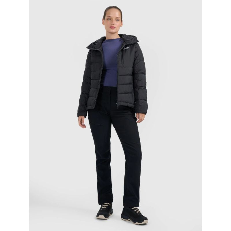 Women's down trekking jacket with Primaloft Silver filling 4FRAW25TDJAF0792-20S 4f