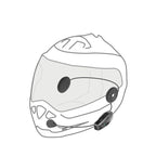 INTERPHONE U-COM 7R motorcycle intercom, set for 1 helmet In preparation Your Sports Performance