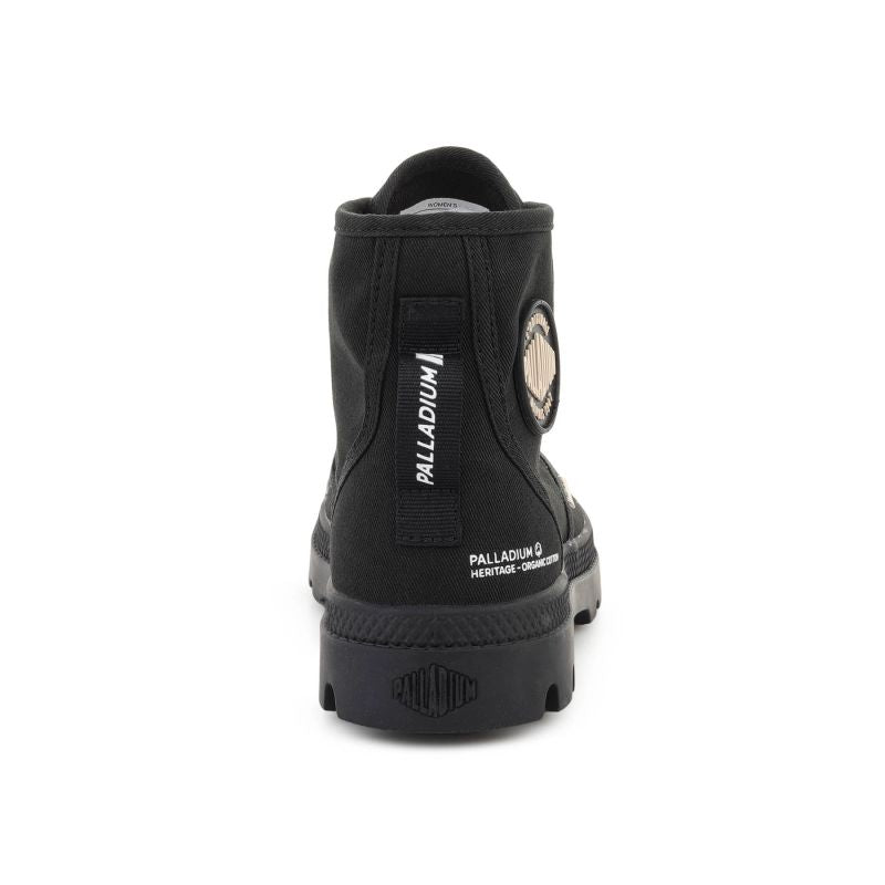 PALLADIUM PAMPA HI HTG LACE BLACK 94989-008