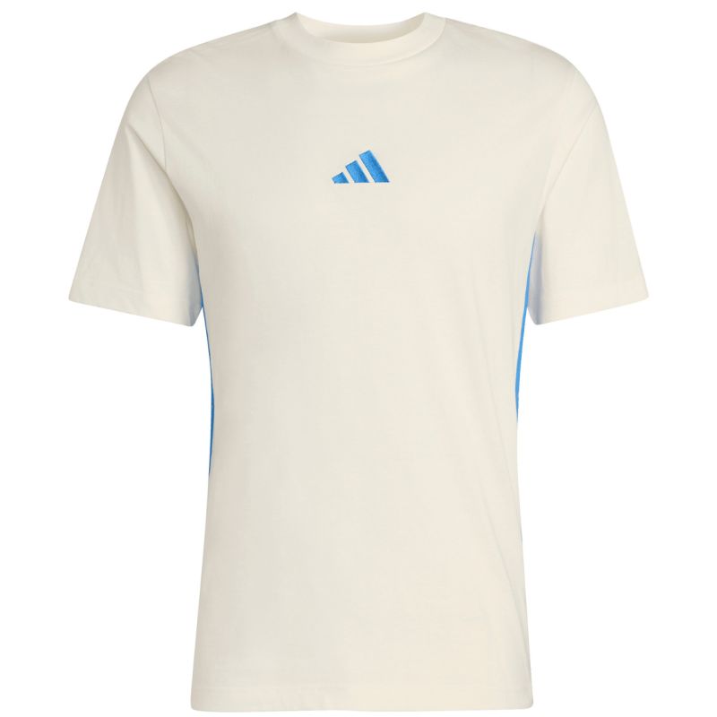Men's adidas Essentials 3 Stripes T-shirt cream KC0888