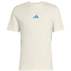 Men's adidas Essentials 3 Stripes T-shirt cream KC0888