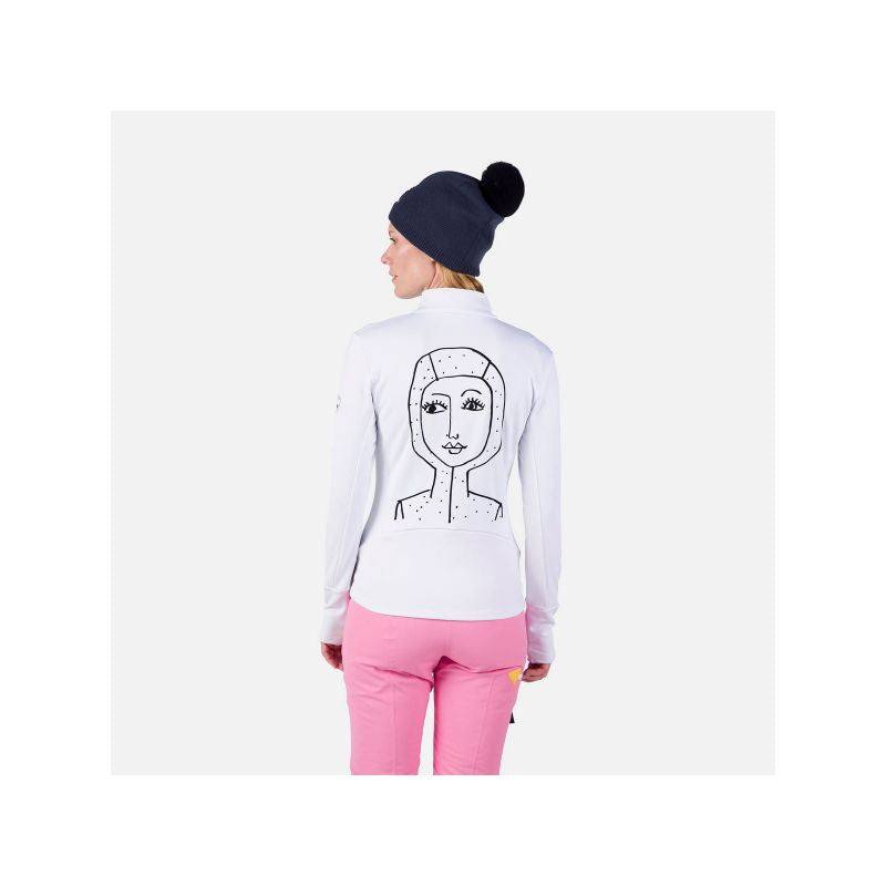 Rossignol W Climi Jkt sweatshirt white Rossignol
