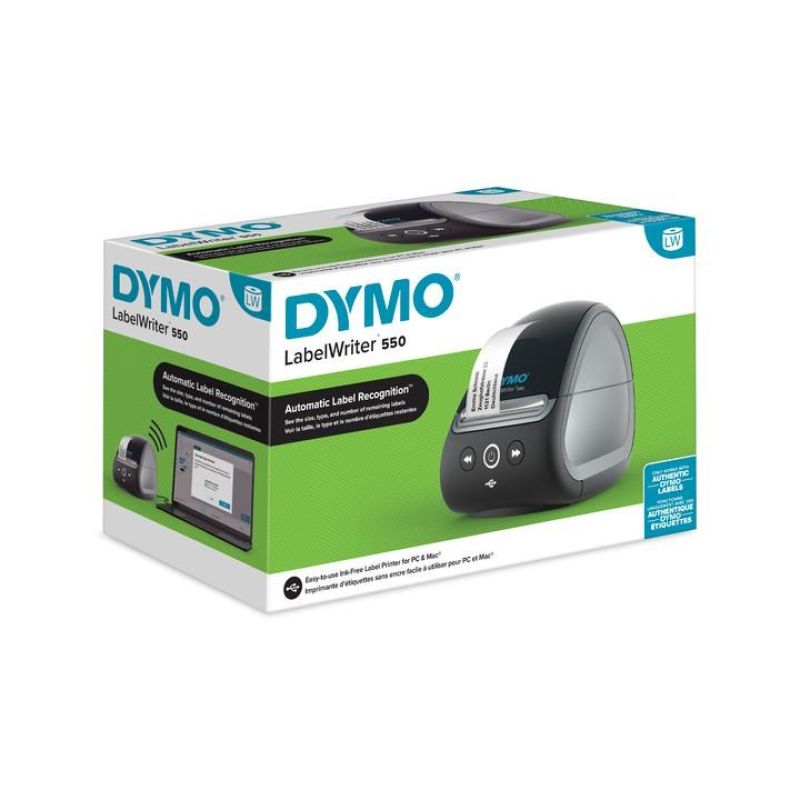 Dymo LW 550 label printer In preparation Your Sports Performance