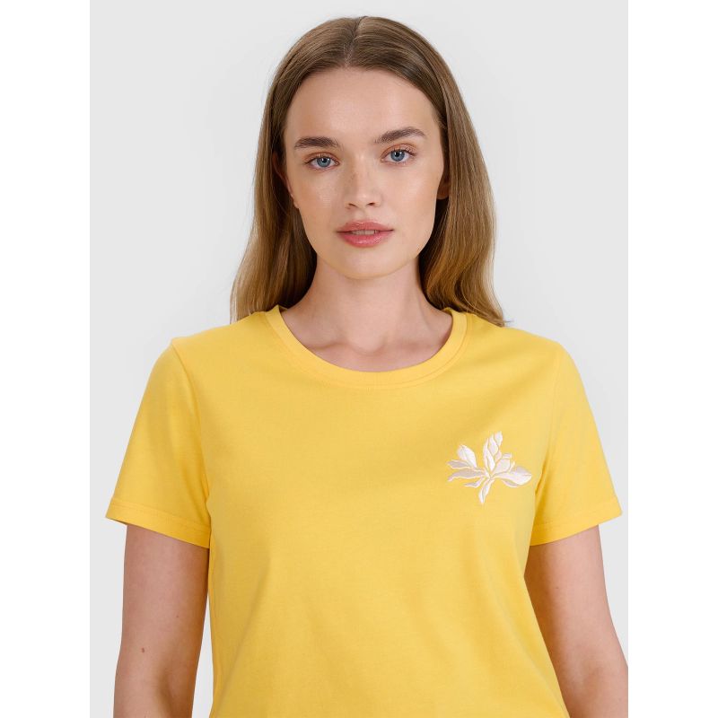 Women's regular printed T-shirt 4F 4FRSS25TTSHF2693-71S 4f