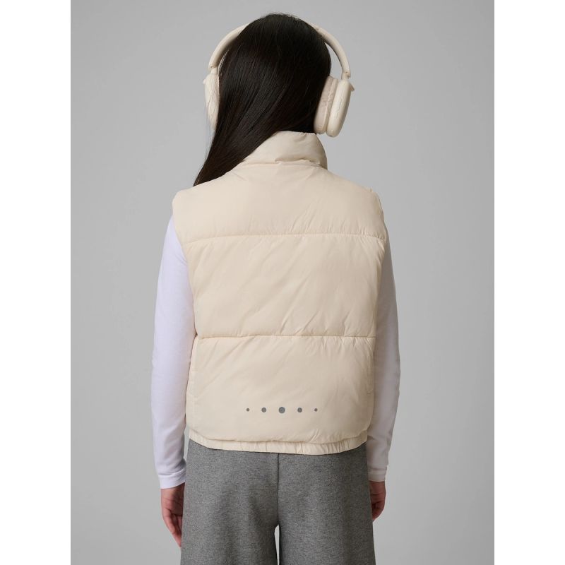 Girls' vest with synthetic filling 4F 4FJWSS26TVJAF312-12S 4f