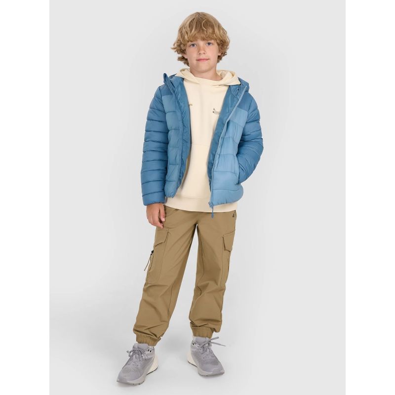 Boy's down jacket with synthetic filling 4F 4FJRAW25TDJAM0770-32S 4f