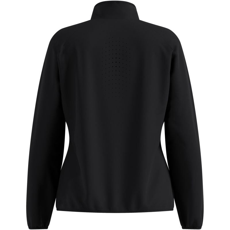 Women's Running Jacket Odlo Essential Light Jacket – black, size: M