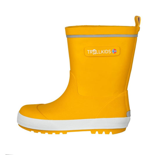 Trollkids Kids Lysefjord Rubber Boots golden yellow (471-703) Trollkids