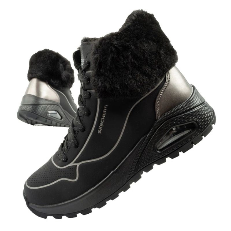 Skechers Uno Rugged women's sports shoes insulated winter boots Skechers