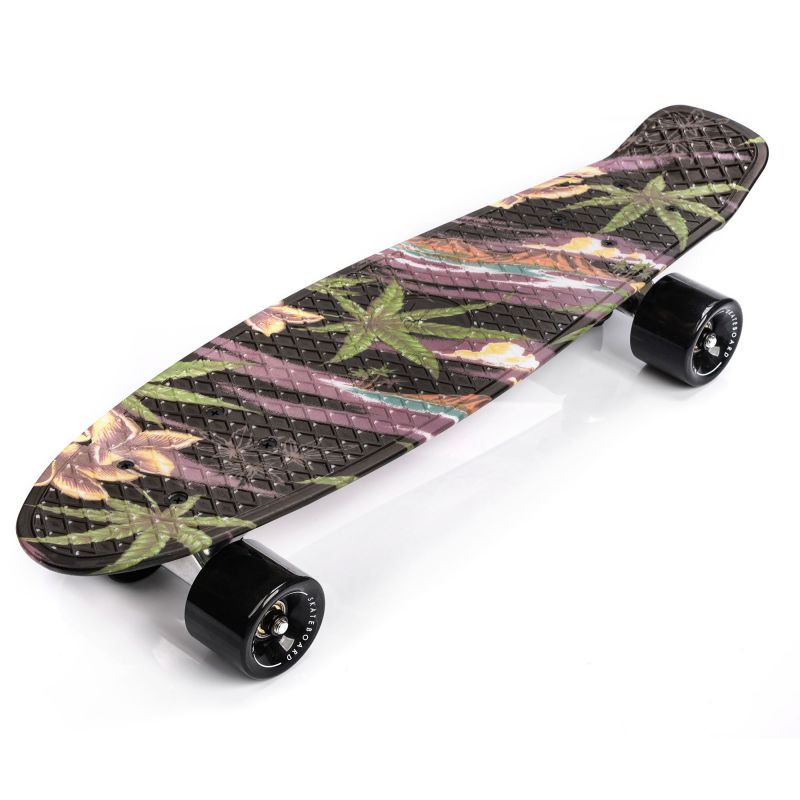 Meteor Flowers Black 22606 skateboard Your Sports Performance