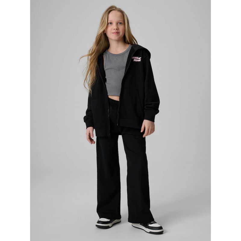 Girls' wide-leg sweatpants 4F 4FJRSS26TTROF1918-20S 4f