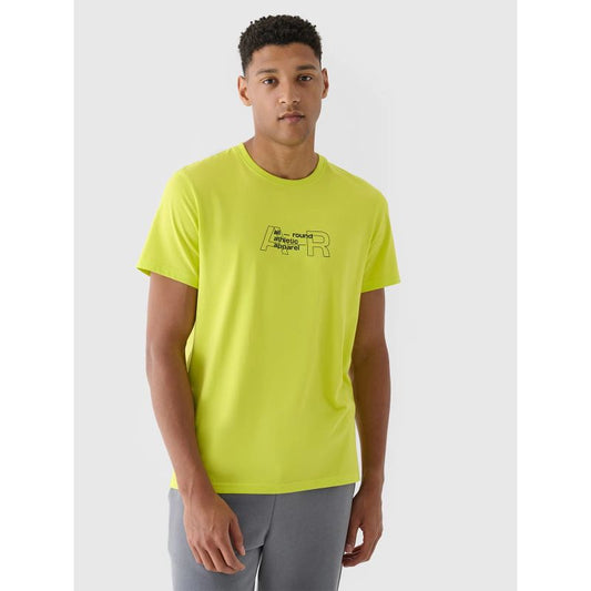 Men's regular printed T-shirt 4F 4FRAW24TTSHM2299-45S *Kategoria tymczasowa Your Sports Performance