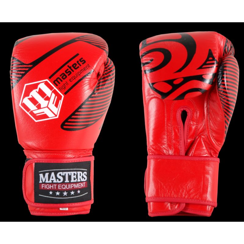 MASTERS RBT-RED Leather Boxing Gloves 12 oz Clothing Your Sports Performance