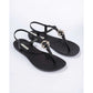 Ipanema Sandal Class women's flip-flop sandals fashionable black with gold In preparation Your Sports Performance