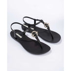 Ipanema Sandal Class women's flip-flop sandals fashionable black with gold In preparation Your Sports Performance