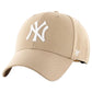 47 Brand New York Yankees Mvp Cap B-MVPSP17WBP-KH Clothing/Lifestyle/47 Brand Your Sports Performance