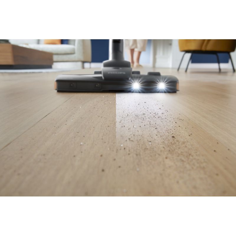 Philips Performer LED 8000 Series bagged vacuum cleaner with TriActive technology, model XD8142/12, 900W power AGD - Produkty/Odkurzacze Your Sports Performance