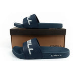 O'neill men's sports slippers Logo comfortable fashionable navy blue ONeill