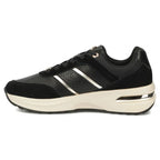Women's leather shoes, sneakers, black Filippo DP7772 Filippo