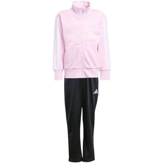 adidas Essentials Climacool Pink and Black Kids Tracksuit JX8771