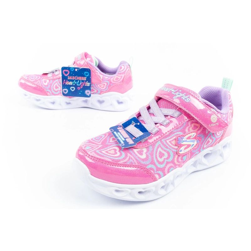 Skechers S Lighs-Heart comfortable LED sports shoes for girls In preparation Your Sports Performance