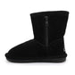 BearPaw Emma Toddler Zipper Jr 608TZ Black Neverwet Shoes Footwear/Outdoor/UGG Your Sports Performance