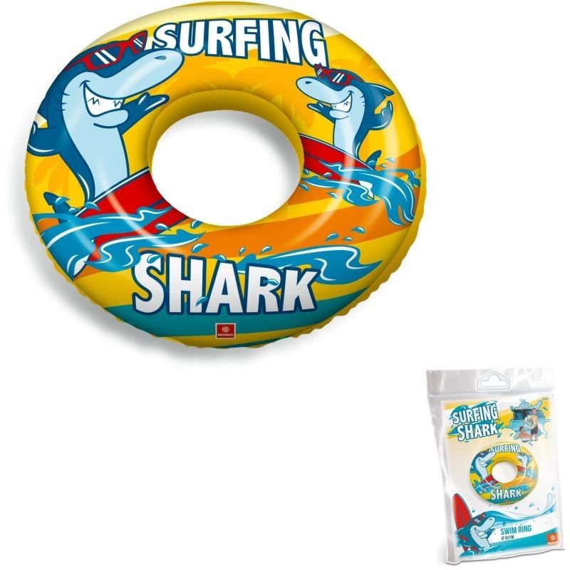Children's swimming ring 50 cm Surfing Shark MONDO *Kategoria tymczasowa Your Sports Performance