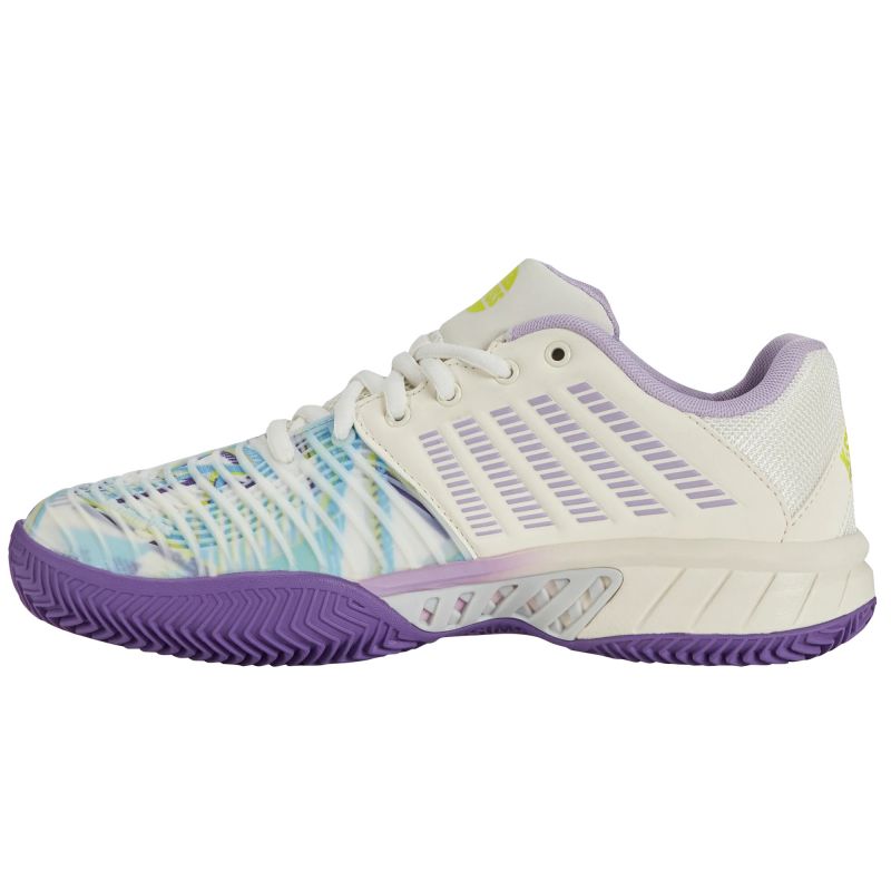 K-Swiss Express Light 3 Padel Women's Sneakers White/Purple (98900-182-M) In preparation Your Sports Performance