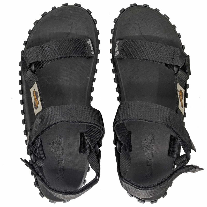 Sandals Gumbies Scrambler Sandal G-SC-UNI-BLACK Footwear/Outdoor/Gumbies Your Sports Performance