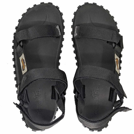 Sandals Gumbies Scrambler Sandal G-SC-UNI-BLACK Footwear/Outdoor/Gumbies Your Sports Performance