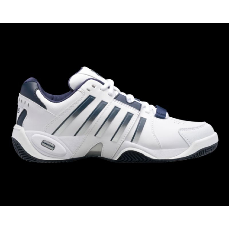 K-Swiss men's sneakers ACCOMPLISH IV WHITE/PEACOAT/SILVER-M (07387-177-M) In preparation Your Sports Performance