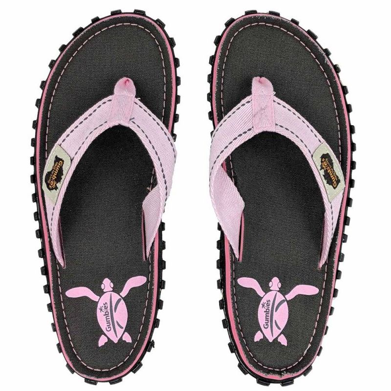 Gumbies Islander Canvas Flip-Flops W G-IS-WN-GRTU