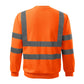 Rimeck HV Essential M MLI-4V698 sweatshirt fluorescent orange Clothing/Lifestyle/Rimeck Your Sports Performance