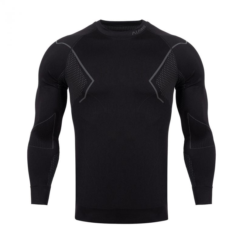 Alpinus Active Base Layer Thermoactive T-shirt black-gray M GT43189 Clothing/Ski/Alpinus Your Sports Performance