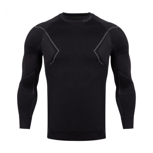 Alpinus Active Base Layer Thermoactive T-shirt black-gray M GT43189 Clothing/Ski/Alpinus Your Sports Performance