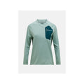 Women's PEAK PERFORMANCE W Freelight Polartec Power Grid Crew Sweatshirt, Green