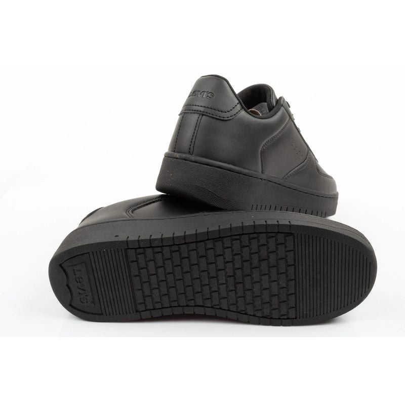 Levi's Evelyn children's sports shoes black youth sneakers