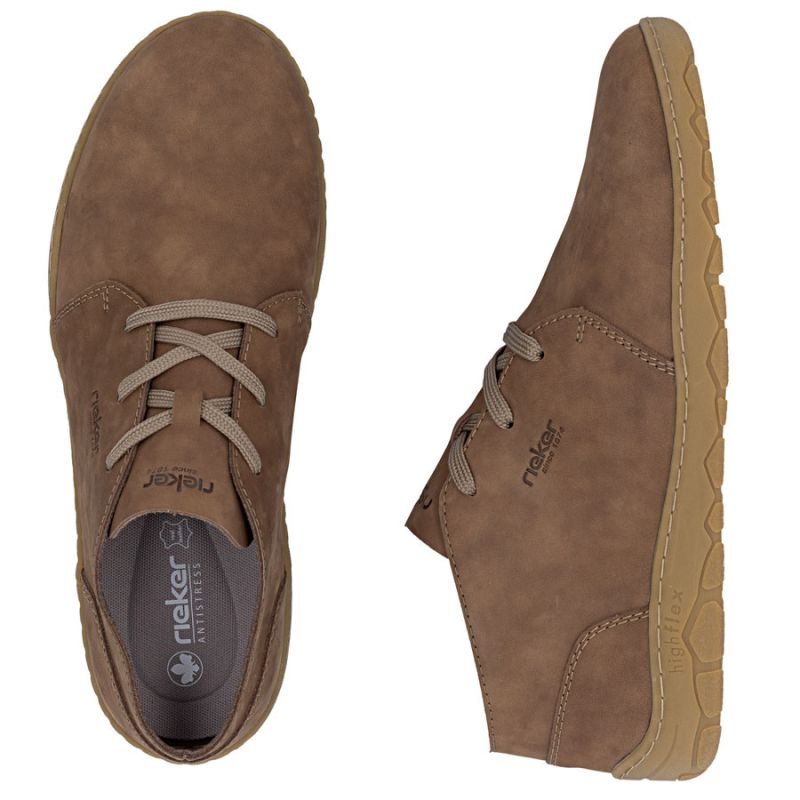 Rieker 08301-24 men's brown leather shoes To be categorized Your Sports Performance