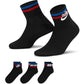 Nike Everyday Essential 3Pack DX5080 010 socks Clothing/Training/Socks/Unisex Nike