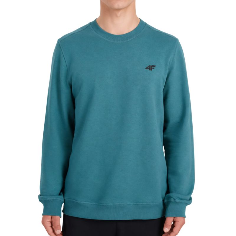 Men's sweatshirt 4F M2134 sea green 4FWSS26TSWSM2134 46S