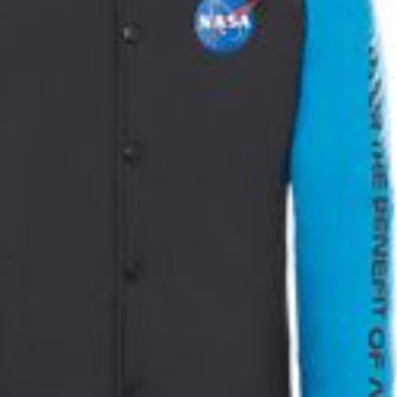 Vans X Space Voyager NASA Torrey Padded MTE Black Space Blue Men's Jacket - VN0A3HXZWU6 Odzież/Odzież na co dzień Your Sports Performance
