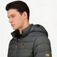 Geographical Norway men's jacket AMIGOMAP LONG HOOD DB DGREY MEN 233 DARK GRAY (WZ5086H/GN-GRIS FONCÉ) Geographical Norway
